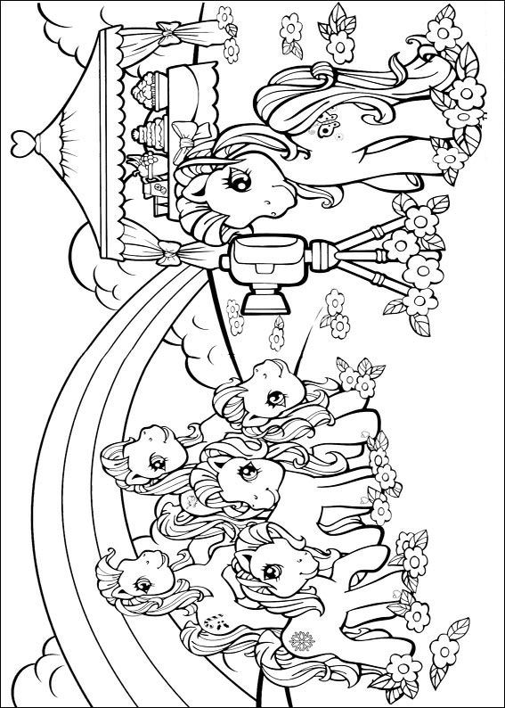 Kids-n-fun.com | Coloring page My little pony My little pony